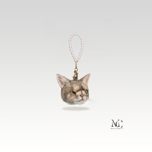 Customized Pet Ornaments-Wool Felt Pet Brooch - Meetcosmoss