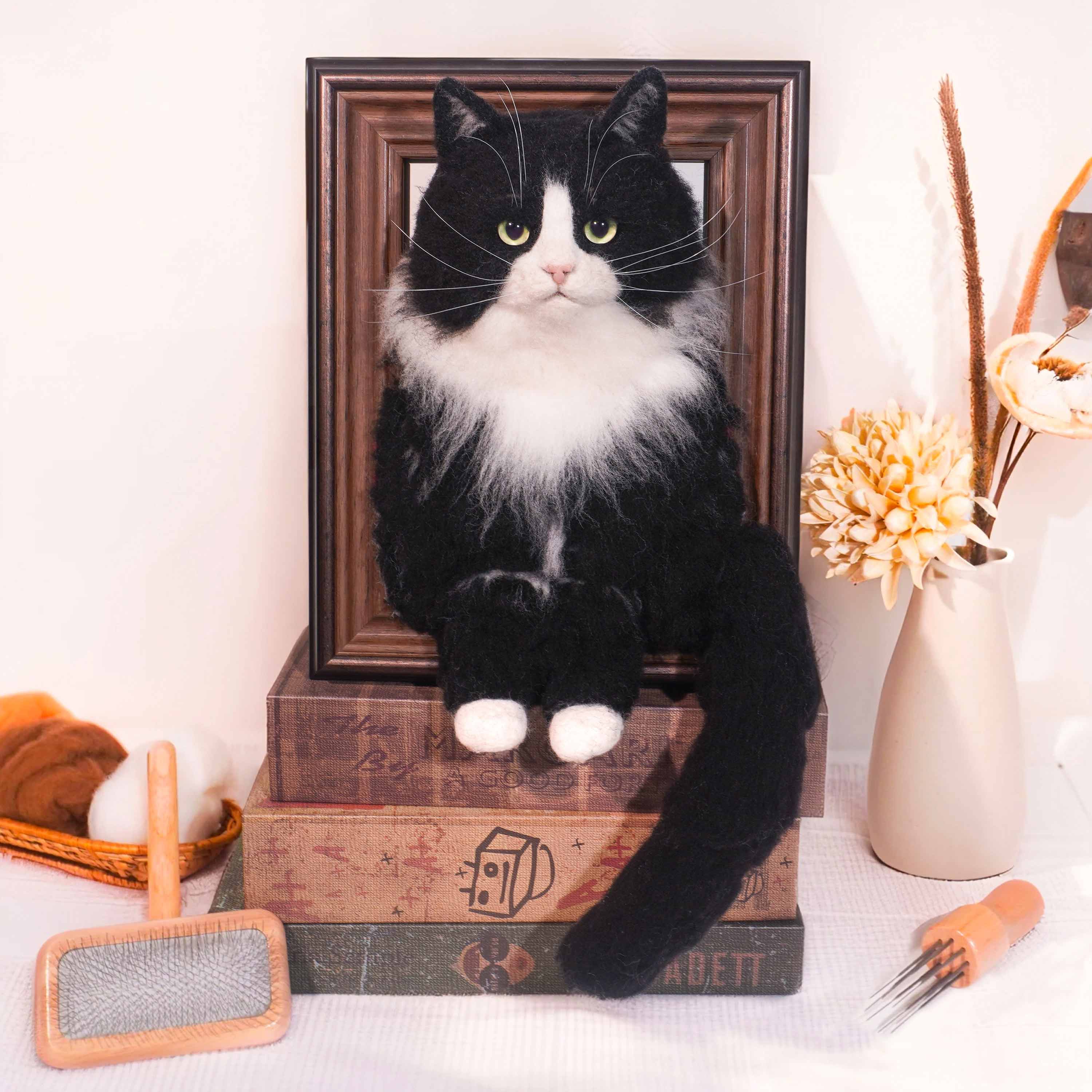 Framed Portrait-Cat - Meetcosmoss