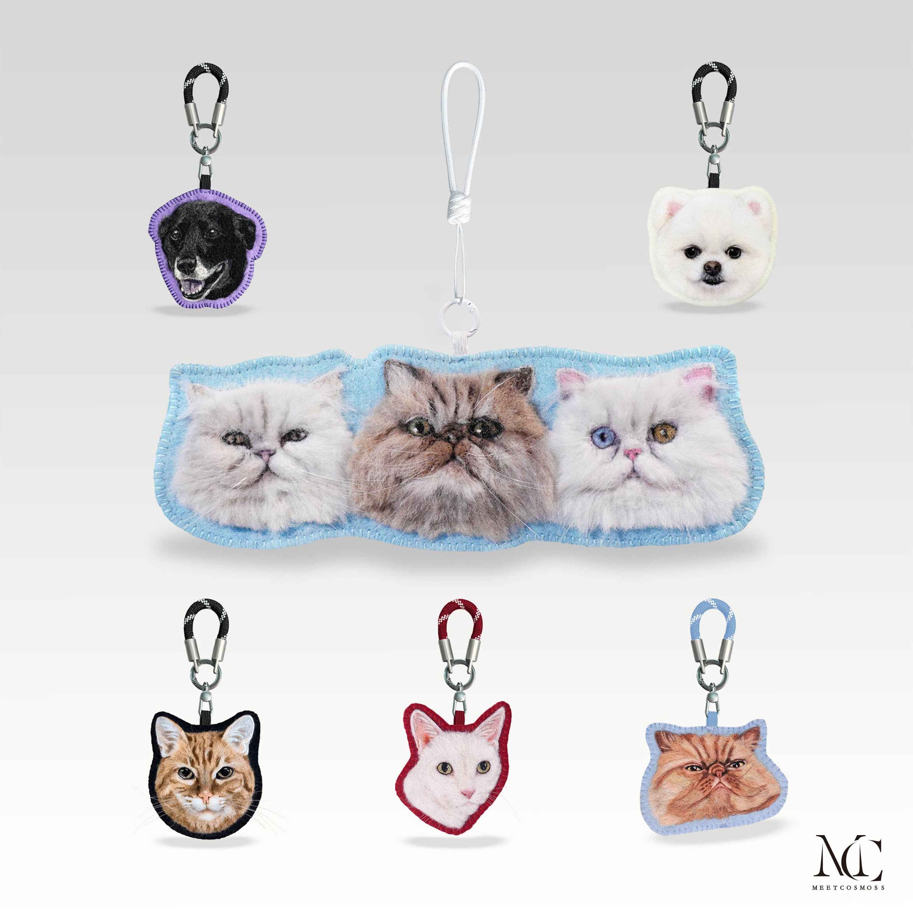 Custom Pet Portrait Fridge Magnets