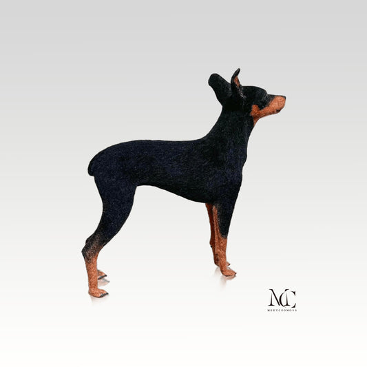 Full Body Figurine-Wool Felt Pets - Meetcosmoss