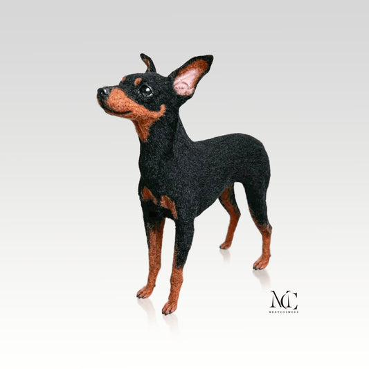 Full Body Figurine-Wool Felt Pets - Meetcosmoss